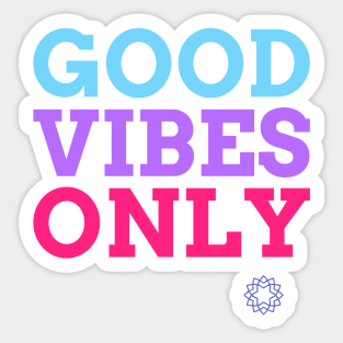 Good Vibes Only Sticker